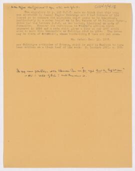 Osler's notes, Sir Thomas Browne works