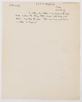 Letter to Thomas Archibald Malloch, October 2, 1917