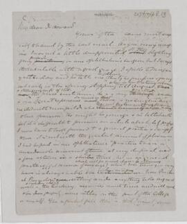 Letter to Robert Palmer Howard, 1872