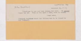 Letter to A. Frederick Bradshaw, December 24, 1918