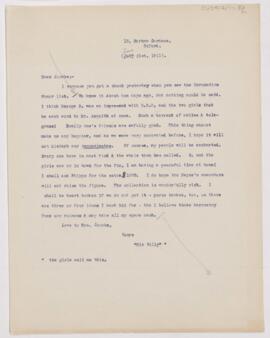 Letter to Henry Barton Jacobs, June 21, 1911