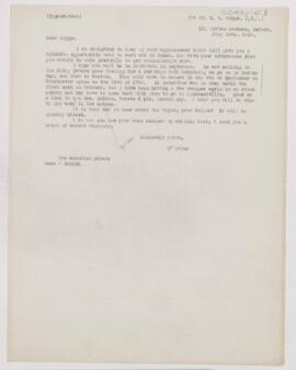 Letter to Thomas R. Boggs, July 18, 1910