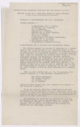 Minutes, May 29, 1919