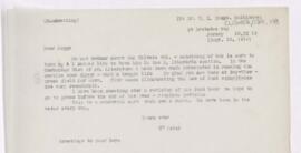 Letter to Thomas R. Boggs, September 10, 1919