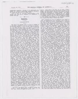 Review of Cushing's "Life of Sir William Osler"
