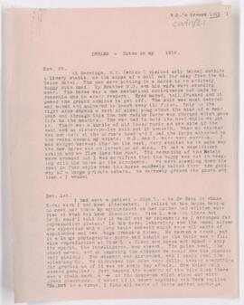 Osler's notes
