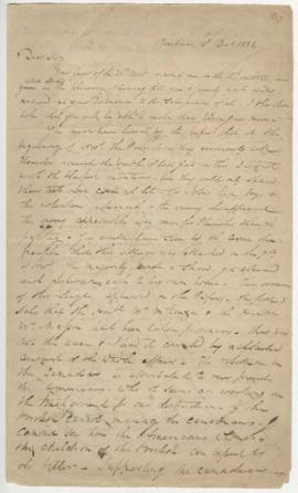 Kept copy of letter