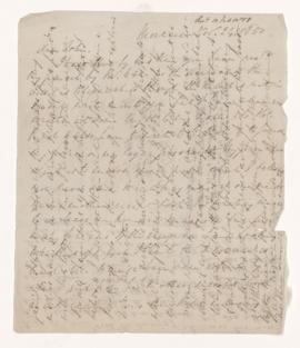 Autograph letter, 24 November 1850