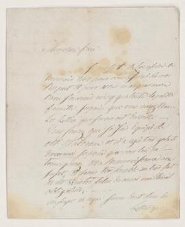 Letter from Charles LePallieur, 6 August 1791