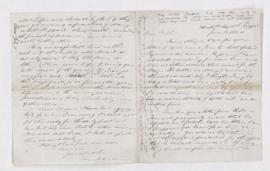 Autograph letters, 1844-1850