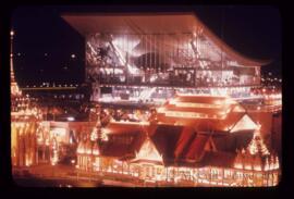 Thailand & USSR Pavilions At Night