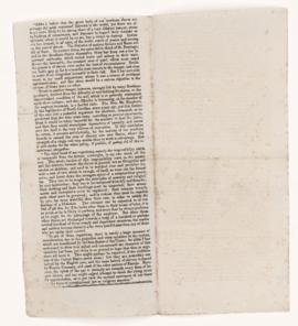 Undated article about slavery