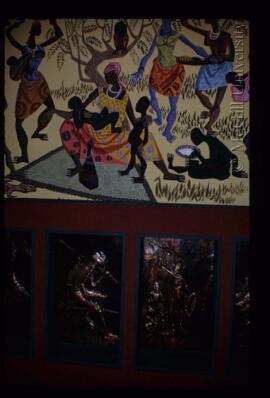 Congolese Art Display