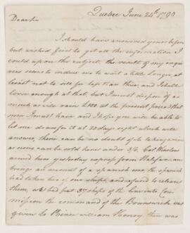 Letter from John Antill, 24 June 1790