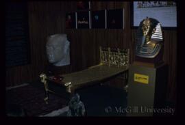 King Tut's Mask & Bed (Replica)